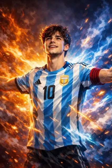 FIFA2026 阿根廷队能量场景球员角色图