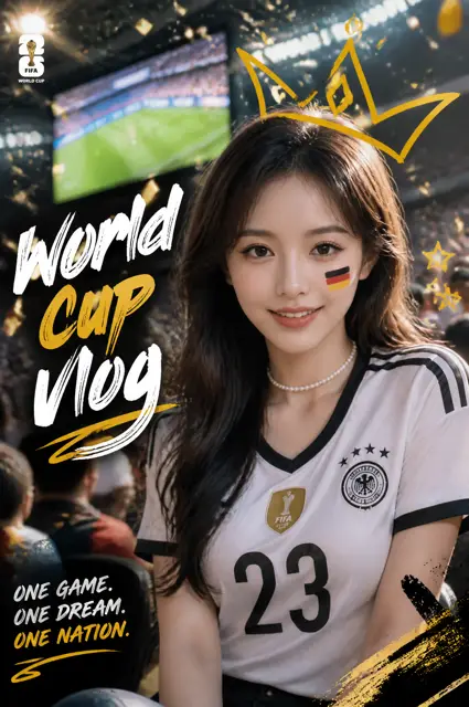 FIFA2026 世界杯 vlog 球迷封面图